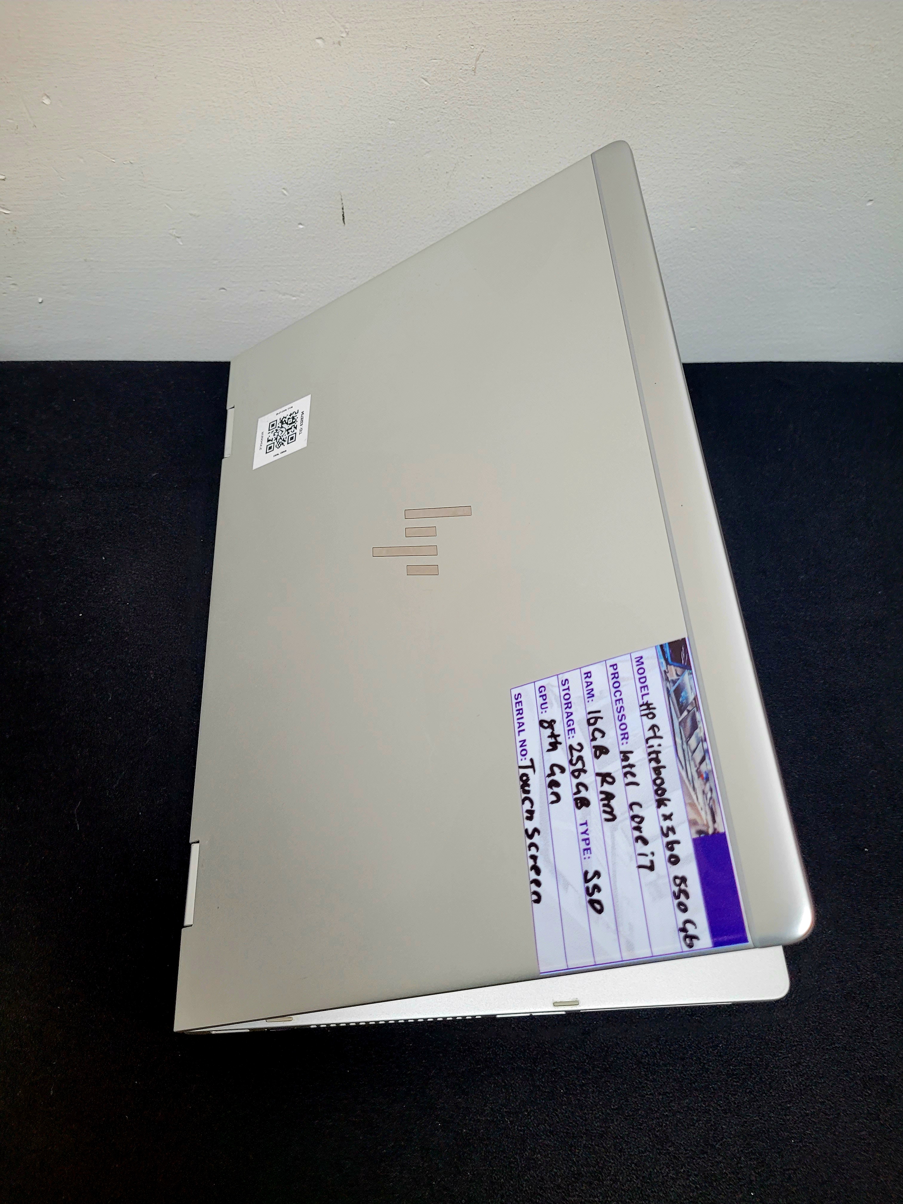 HP EliteBook 830 G6 x360 | Intel Core i7 8th Gen | 16GB RAM | 256GB SSD | Touchscreen