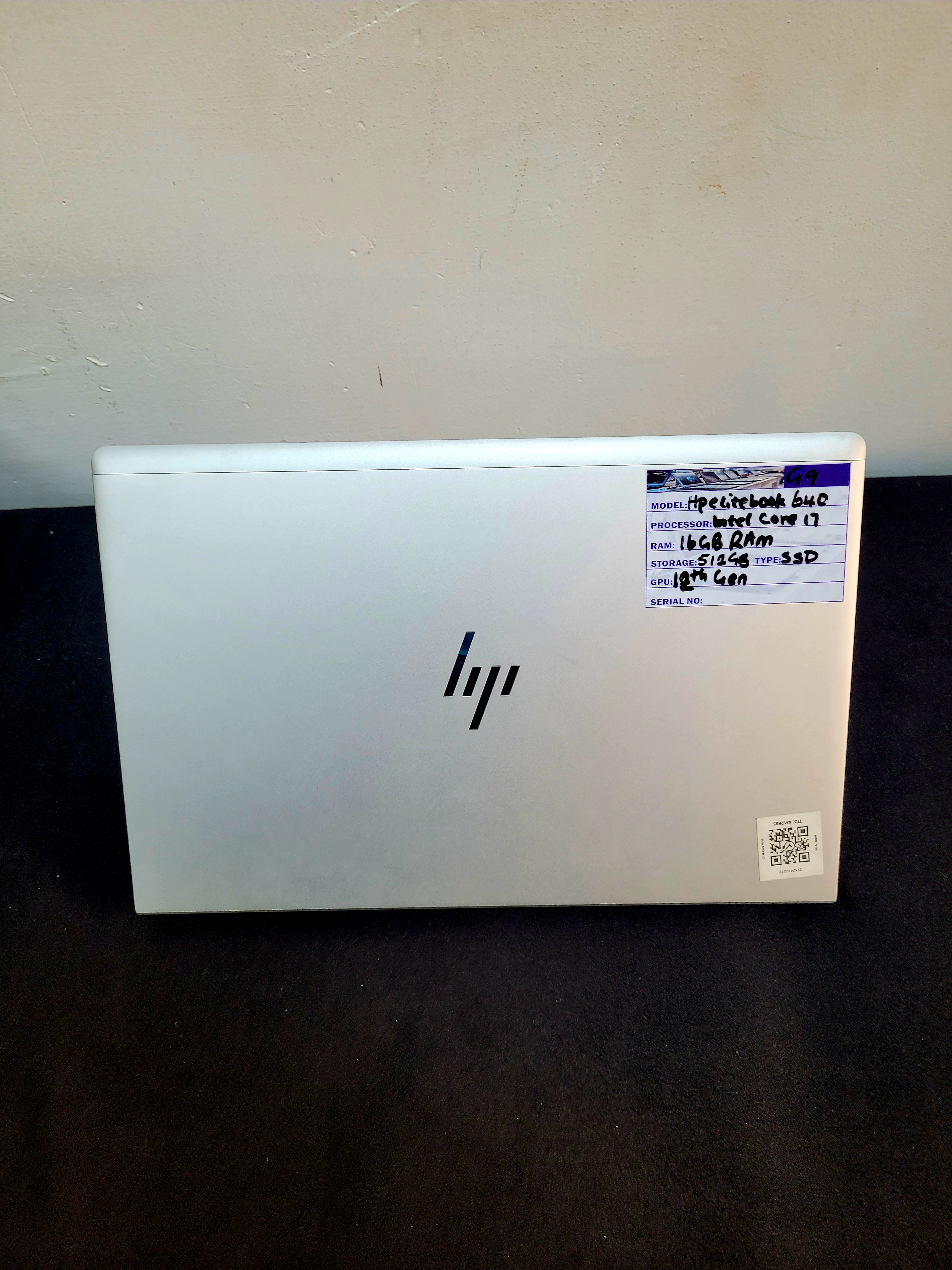 HP EliteBook 640 G9 | Intel Core i7 12th Gen | 16GB RAM | 512GB SSD