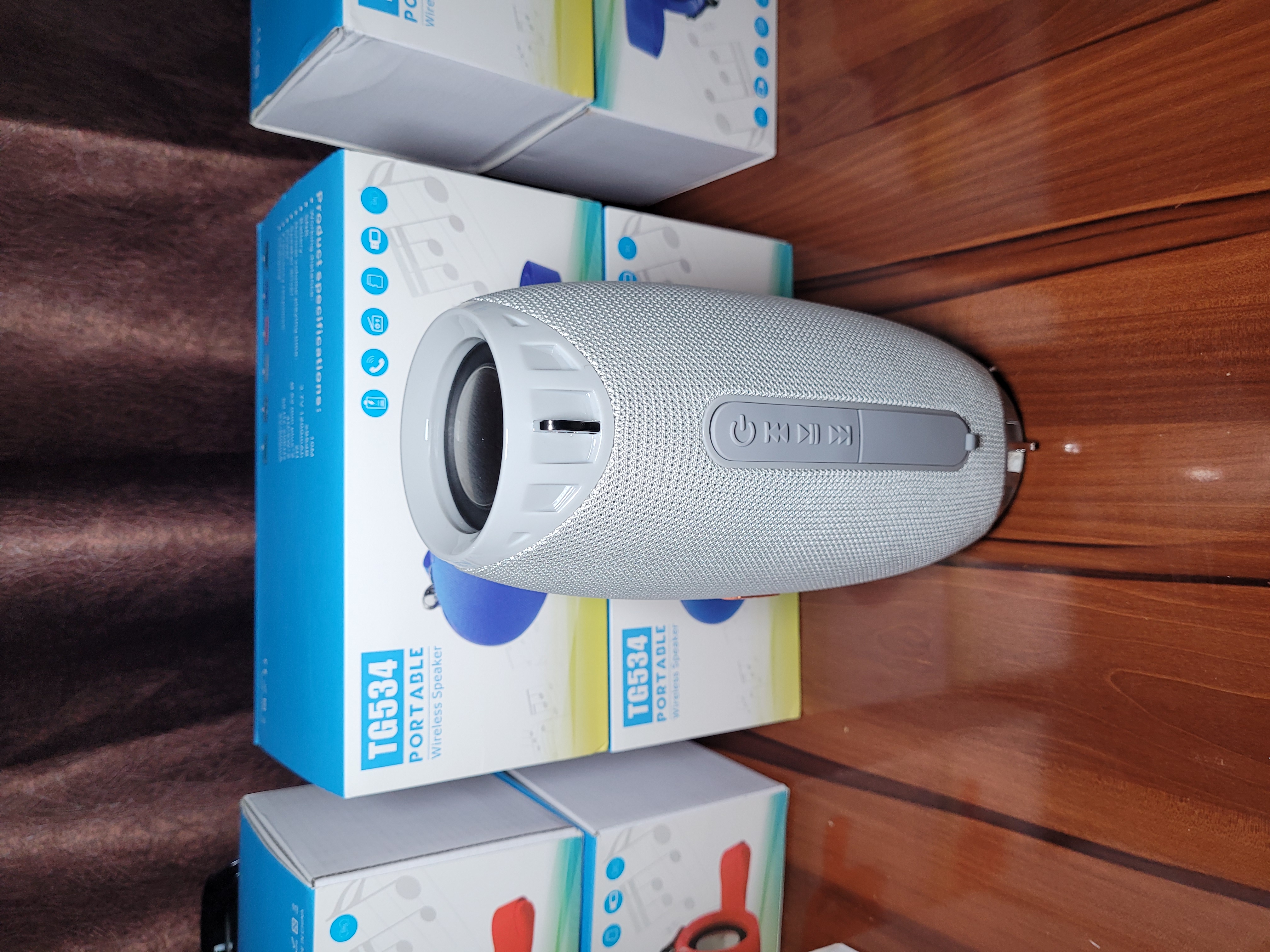 T&G Portable Bluetooth Speaker | Dual Speaker | USB & TF Card Support