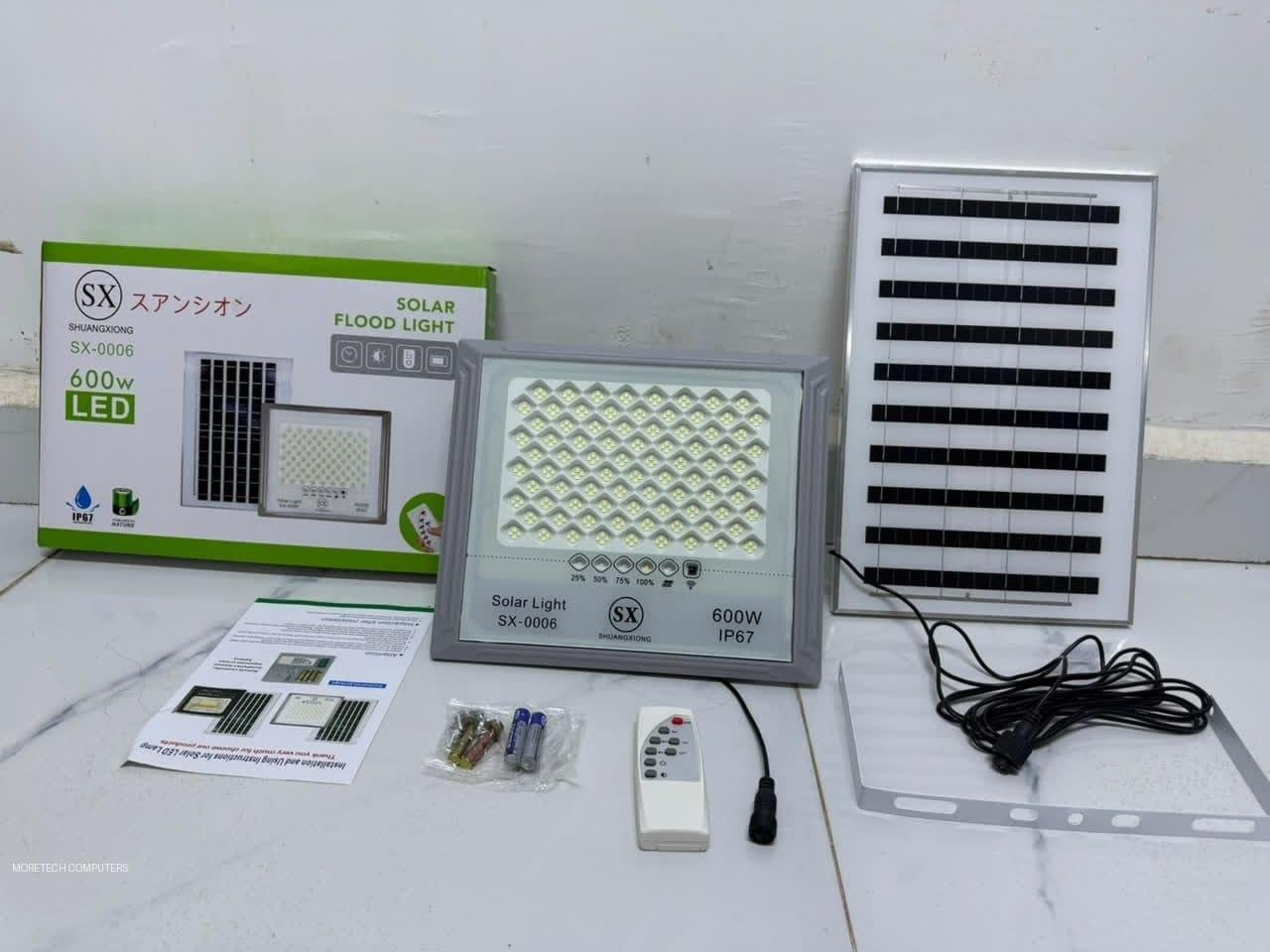 SHUANGXIONG 600W Solar Flood Light SX-0006 2