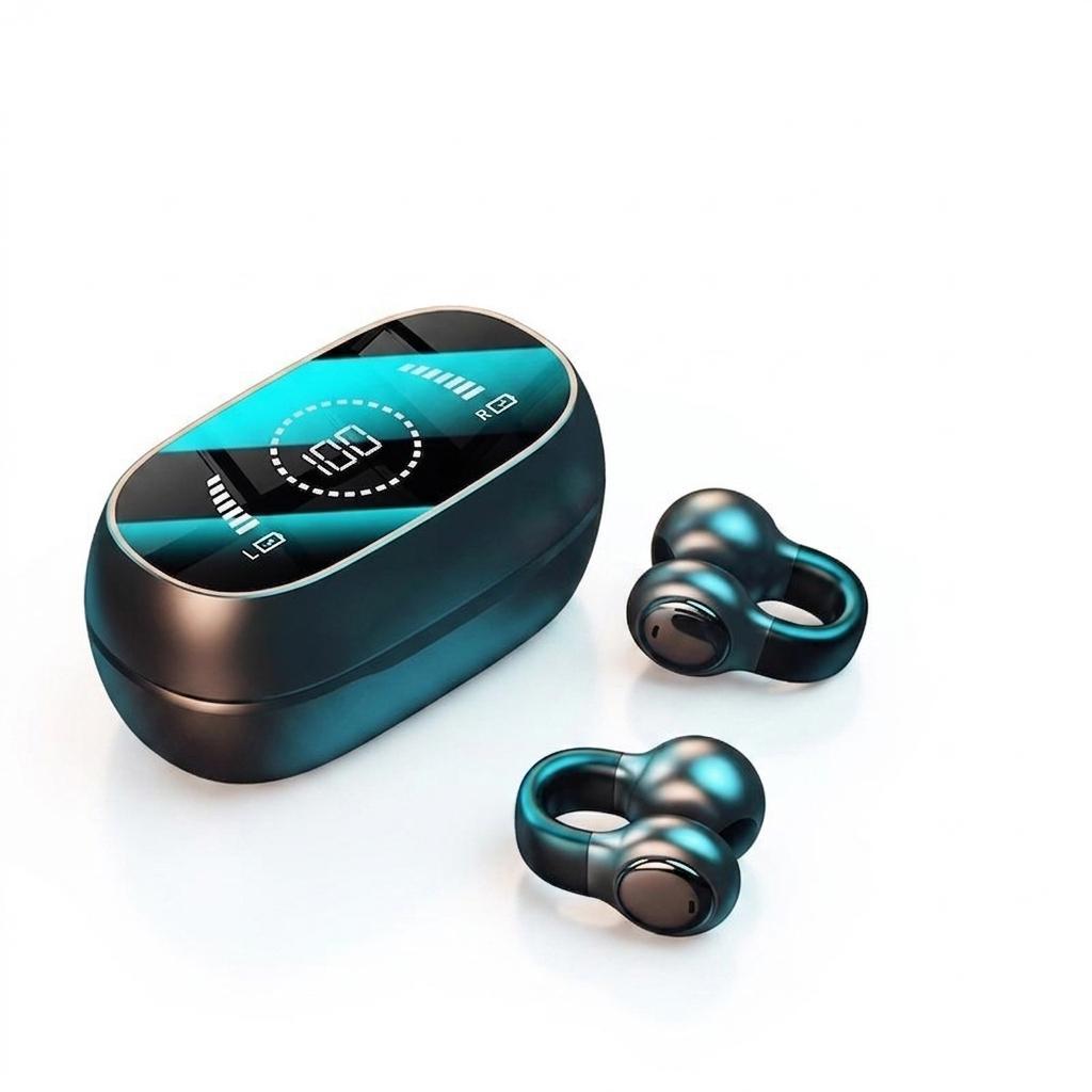 St. Landon Bluetooth Bone Conduction Headset | Dolby Sound | Noise Reduction | Long Battery Life